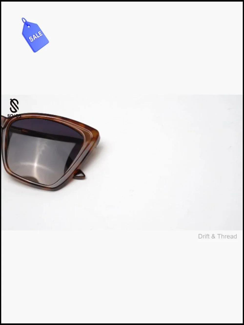 Vintage Cat Eye Retro Oversized Sunglasses UV400 Polarized Ladies Designer